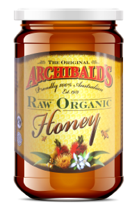 Raw Organic Honey jar image